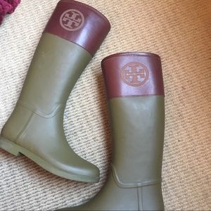 Tory Burch rain boots